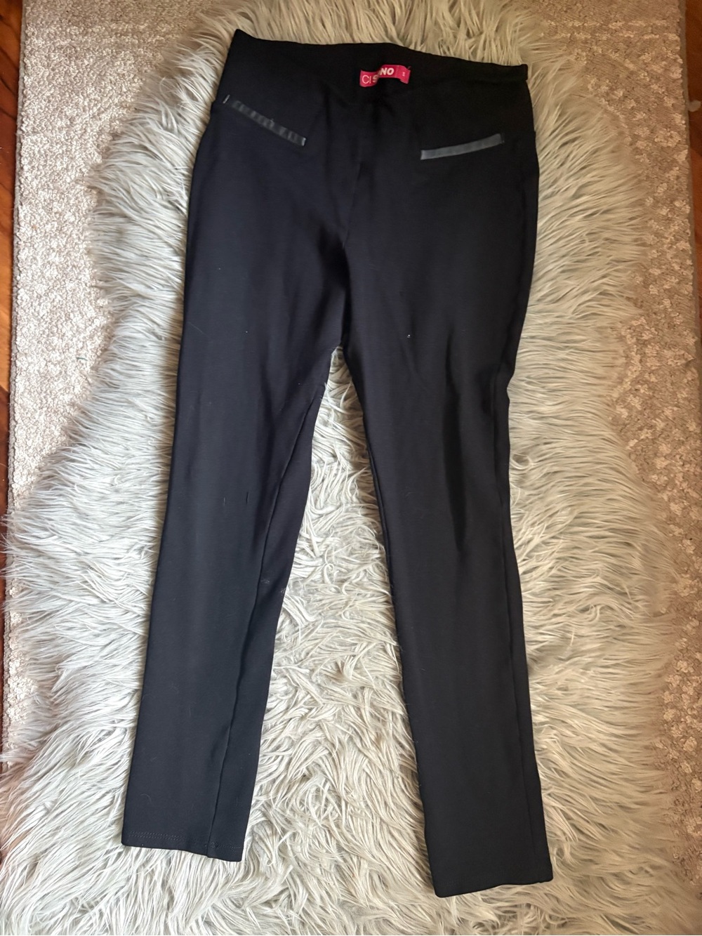 Ci Sono Black Slim Ponte Dress Pants